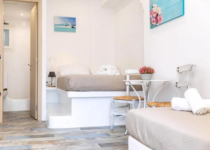 Villa Luxury Naxos Superior Triple 150m From Agios Georgios *