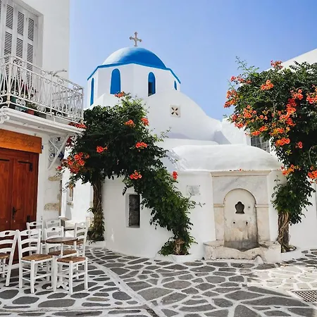 Luxury Naxos Superior Triple 150m From Agios Georgios Villa Naxos City