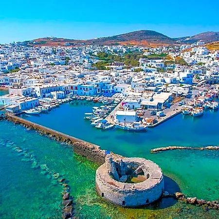 Villa Luxury Naxos Superior Triple 150m From Agios Georgios