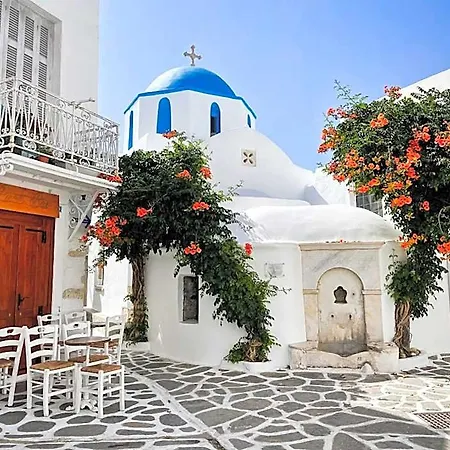 Luxury Naxos Superior Triple 150m From Agios Georgios Villa Naxos City